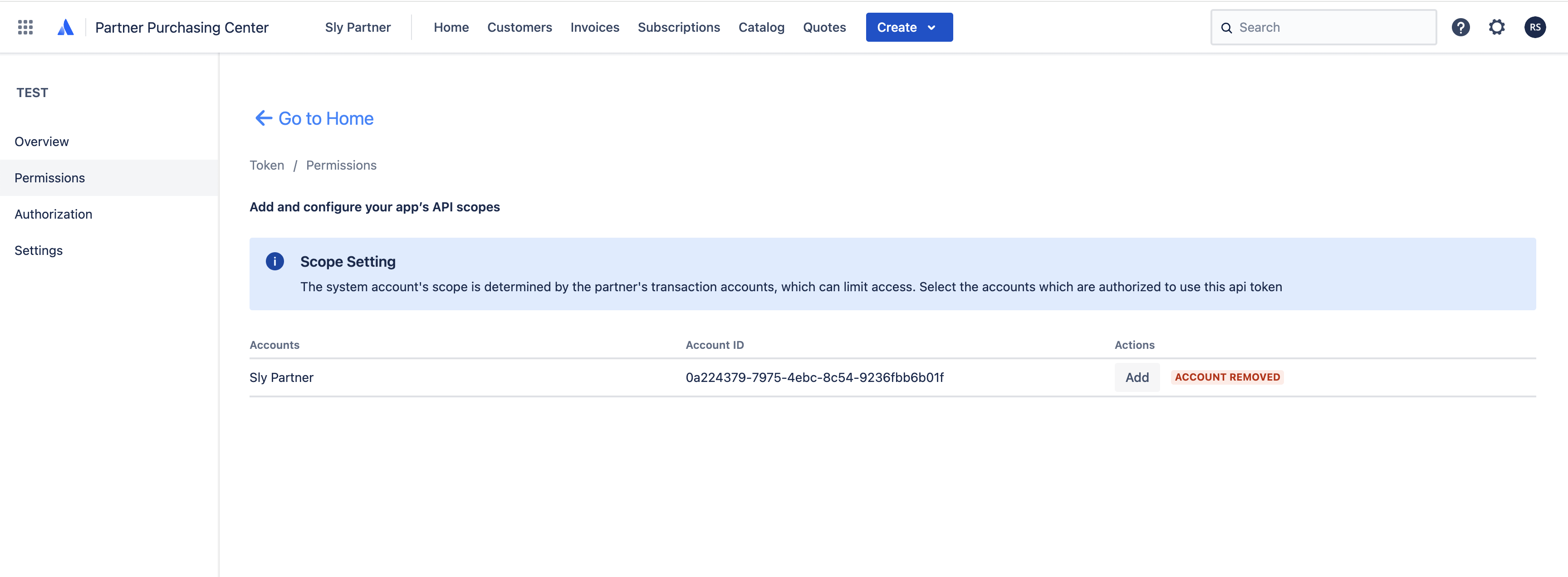 Remove accounts