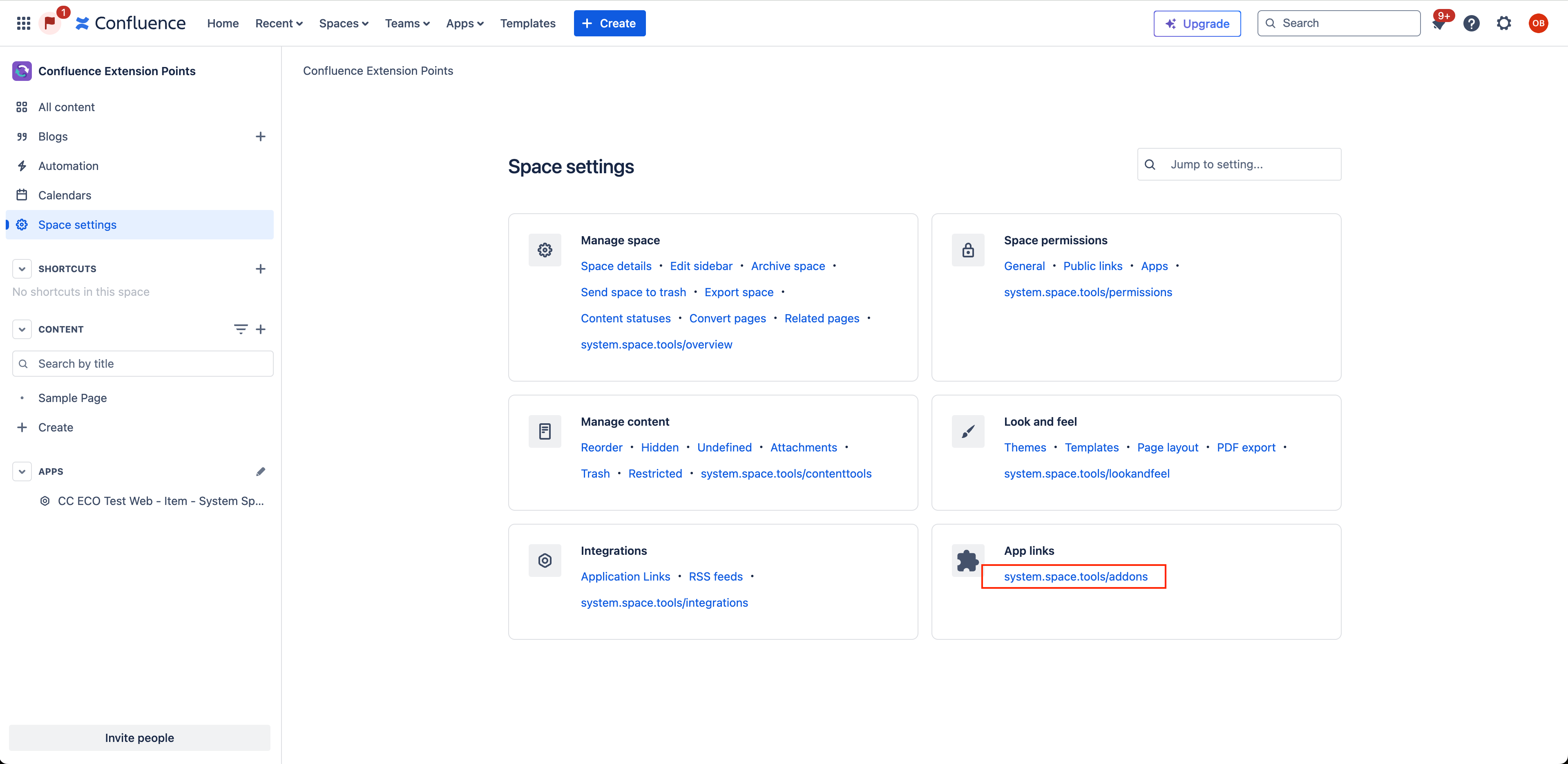 Space Tools Addons Web Item