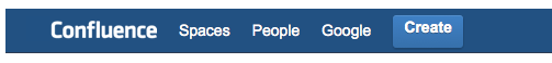 Application header bar